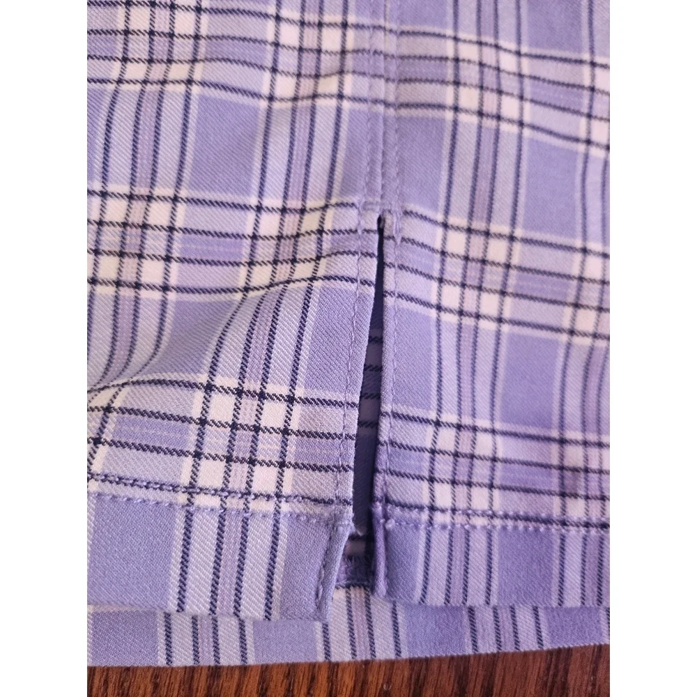 NEW Hollister Ultra High Rise Stretch Plaid Mini Pencil Skirt - Picture 4 of 10